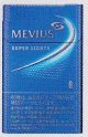 メビウス・スーパーライト ・ボックス (日本/タール6mgニコチン0.5mg)１カートン(１０個)単位で取り寄せ商品