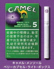 キャメル メンソール ベリーカプセル ライト ボックス 日本 タール5mgニコチン0 3mg カートン 10個 単位で取り寄せ商品 業者の在庫無くなり次第終売 世界のタバコと喫煙具は Br 世界のたばこ プラセール へ Br 東京 赤坂