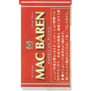 画像: マックバ-レン・アメリカンブレンド (デンマーク/30g）取寄せ商品カートン（5個）単位