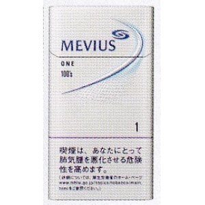 画像: メビウス・ワン・100's・ボックス (日本/タール1mgニコチン0.1mg)１カートン(１０個)単位で取り寄せ商品