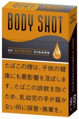 画像: ボディショット・ウィスキー (アメリカ/84mmX8mm）　業者の在庫無くなり次第終売