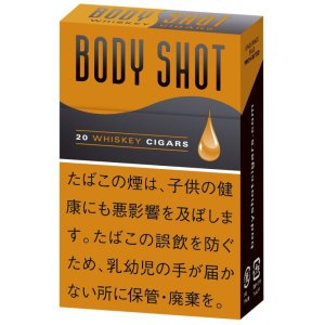 画像: ボディショット・ウィスキー (アメリカ/84mmX8mm）　業者の在庫無くなり次第終売