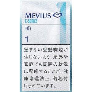 画像: メビウス・イーシリーズ・ワン・100's (日本/タール１mgニコチン0.1mg　巻長98ｍｍ)カートン(10個)単位で取り寄せ商品