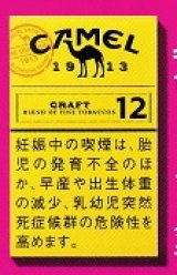 画像: キャメル・クラフト・12・ボックス (日本/タール12mgニコチン0.7mg)カートン/10個単位で取り寄せ商品　