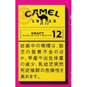画像: キャメル・クラフト・12・ボックス (日本/タール12mgニコチン0.7mg)カートン/10個単位で取り寄せ商品　