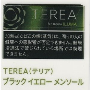 画像: テリア・ブラック・イエロー・メンソール　Ｅ　１カートン(１０個)単位で取り寄せ商品　