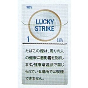 画像: ラッキー・ストライク ・エキスパートカット・1・100(タール1mgニコチン0.1mg)カートン【１０個）単位で取り寄せ商品