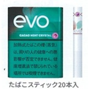 画像: エボ・カカオ・ミント・クリスタル・プルーム用(日本)カートン(10個)単位で取り寄せ商品2026/10/6新発売