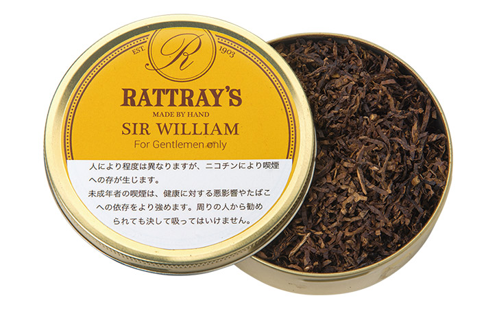 画像1: ラットレー サー・ウィリアム (ドイツ/50g)Flavor　Type（加香タイプのパイプたばこ）柘製作所1缶単位で取り寄せ商品