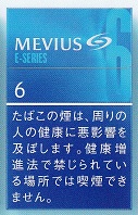画像1: メビウス・イーシリーズ・６ (日本/タール６mgニコチン0.５mg　巻長83ｍｍ)カートン(10個)単位で取り寄せ商品
