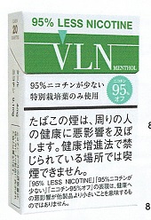 画像1: VLN（ブイエルエヌ）メンソール(アメリカ/タール4mgニコチン0.1mg)